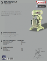 Batidora 10 Litros Maigas - Imagen 2