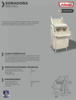 Sobadora 50 cm monofásica Maigas - Imagen 2