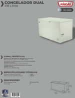 Congelador t/dura 412 L Maigas - Imagen 2