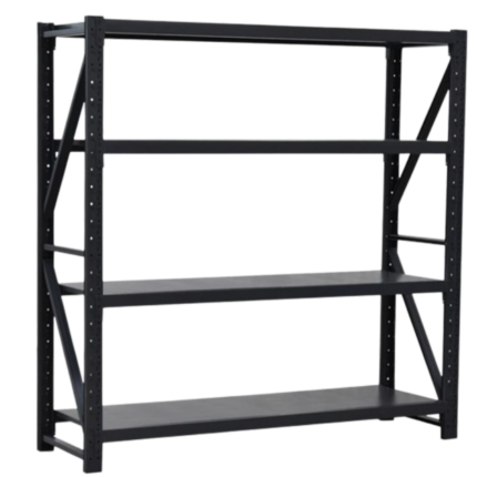 RACK NEGRO 200X200X50