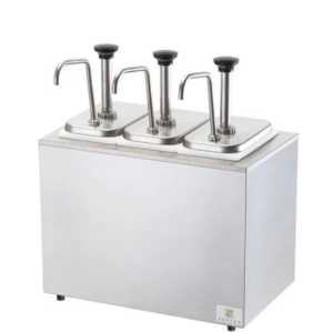 Dispensador de Salsa Ecobeck 3 Depósitos