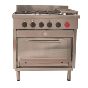 cocina con churrasquera